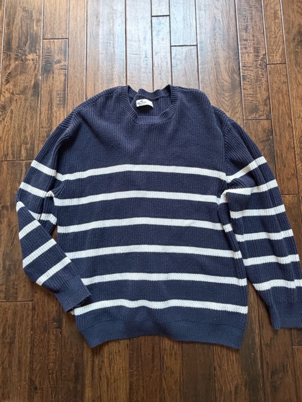 Hollister stripped sweater